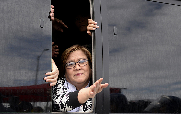 Acusan por narcotráfico a principal opositora del presidente Duterte