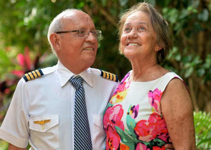 Marco Antonio Mongalo, el doctor que vuela a los 83 años