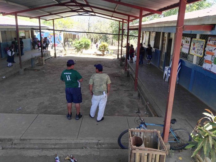 Quieren una escuela limpia en Masaya