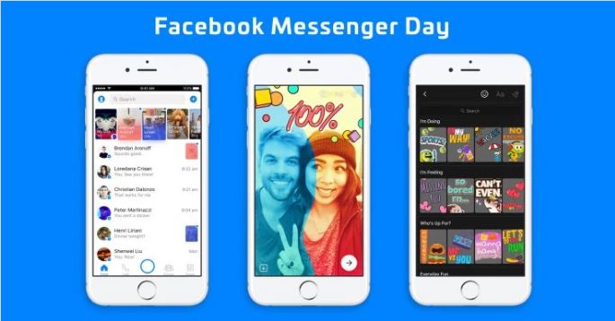 Facebook lanza Messenger Day para competir con Snapchat