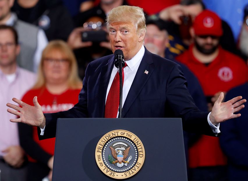 declaración de impuestos, Donald Trump