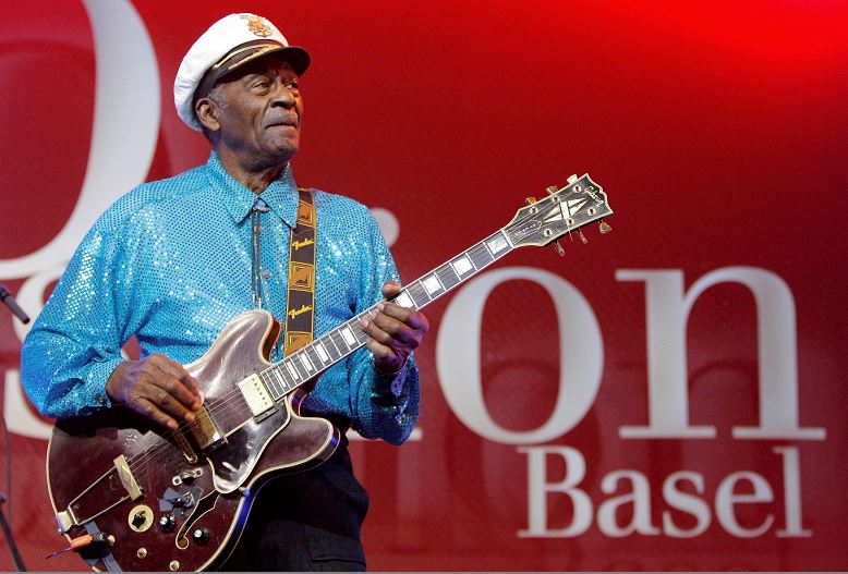 Famosos lamentan la muerte de Chuck Berry