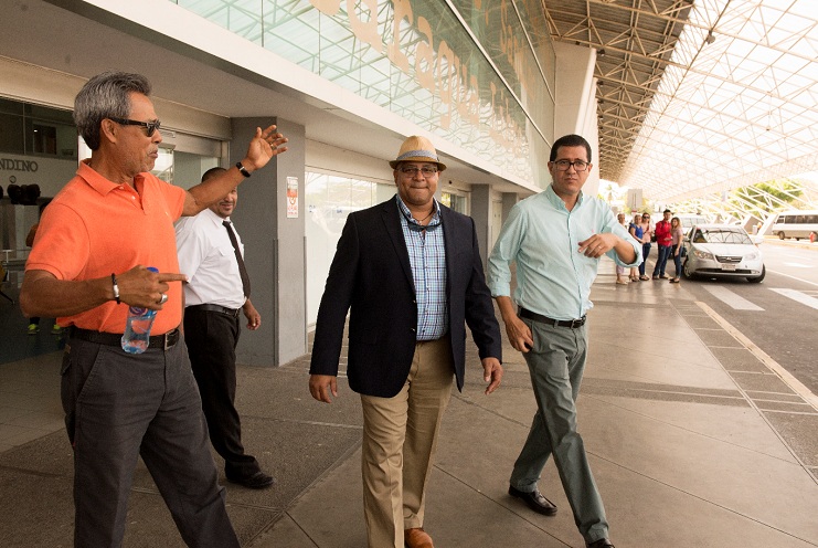 Luis Roberto Clemente llegó al país muy emocionado