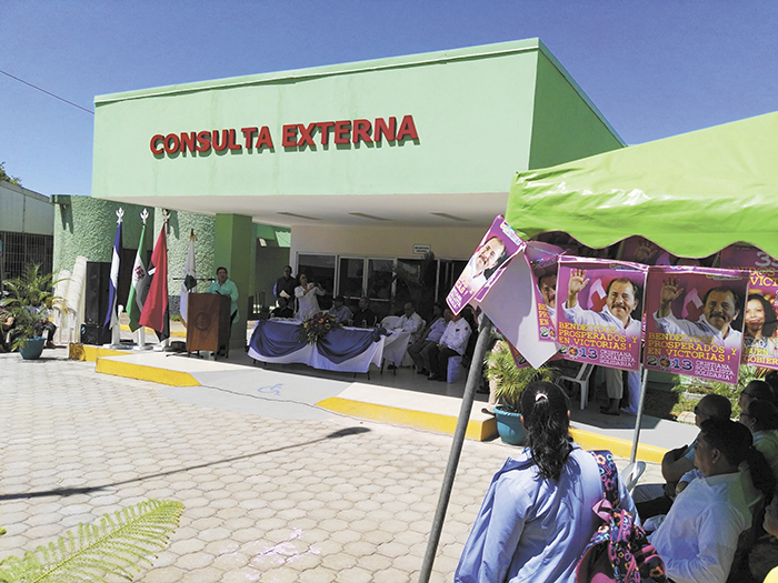 Amplían consulta externa en Masaya