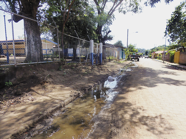 Agua residual se va a los ríos en Nicaragua