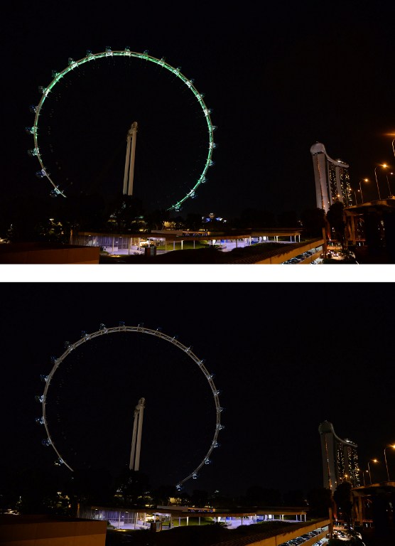 Hora del Planeta, Singapure,