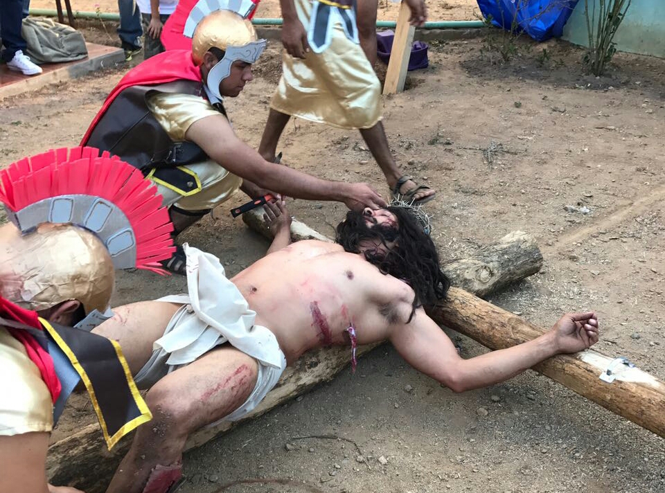 Católicos nicaragüenses recuerdan la pasión y muerte de Jesús