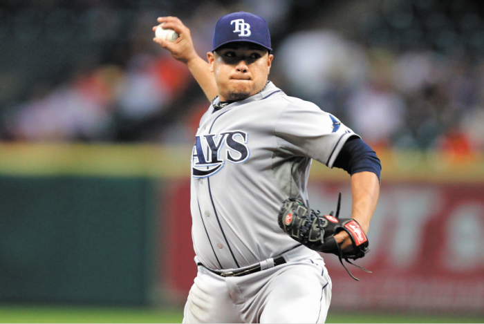 Erasmo Ramírez en notable relevo ante Boston