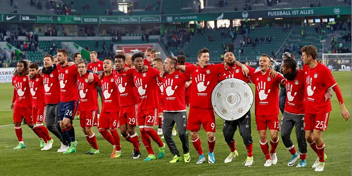 El Bayern, campeón de la Bundesliga por quinto año consecutivo