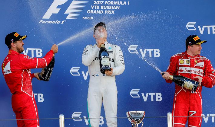 Bottas logra en Rusia su primera victoria en la Fórmula Uno