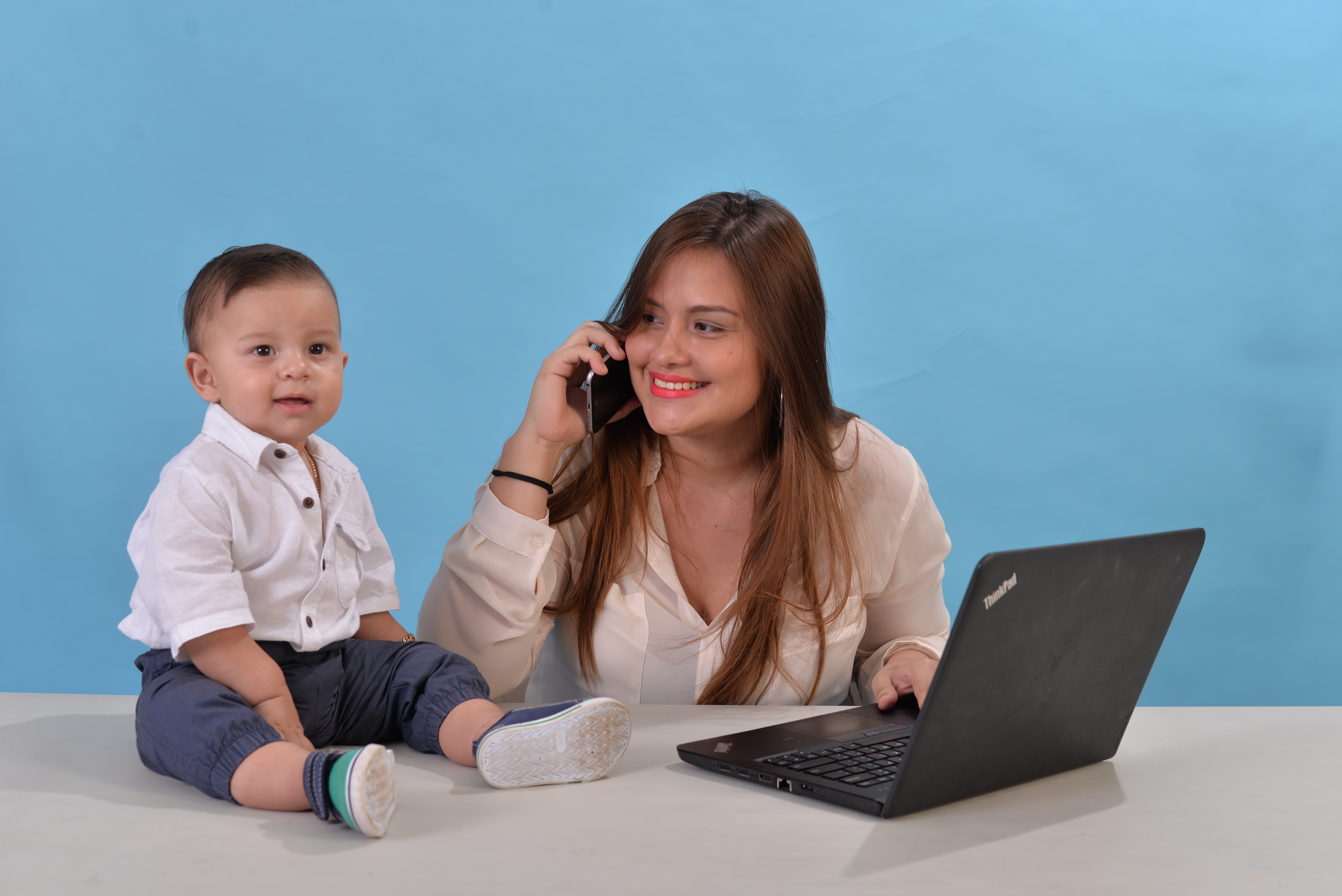 Mi bebé, el trabajo y yo