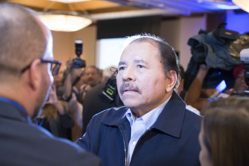 Ortega ofrece seguridad a inversionistas