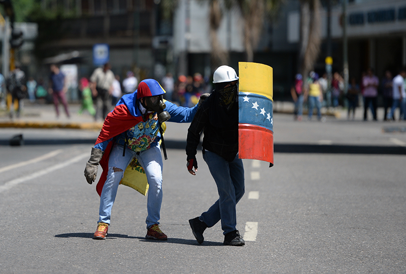 Joven muere durante el nuevo «trancazo» en Venezuela