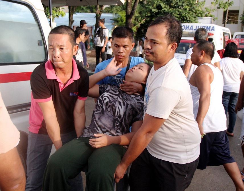 Filipinas, sismo en Filipinas