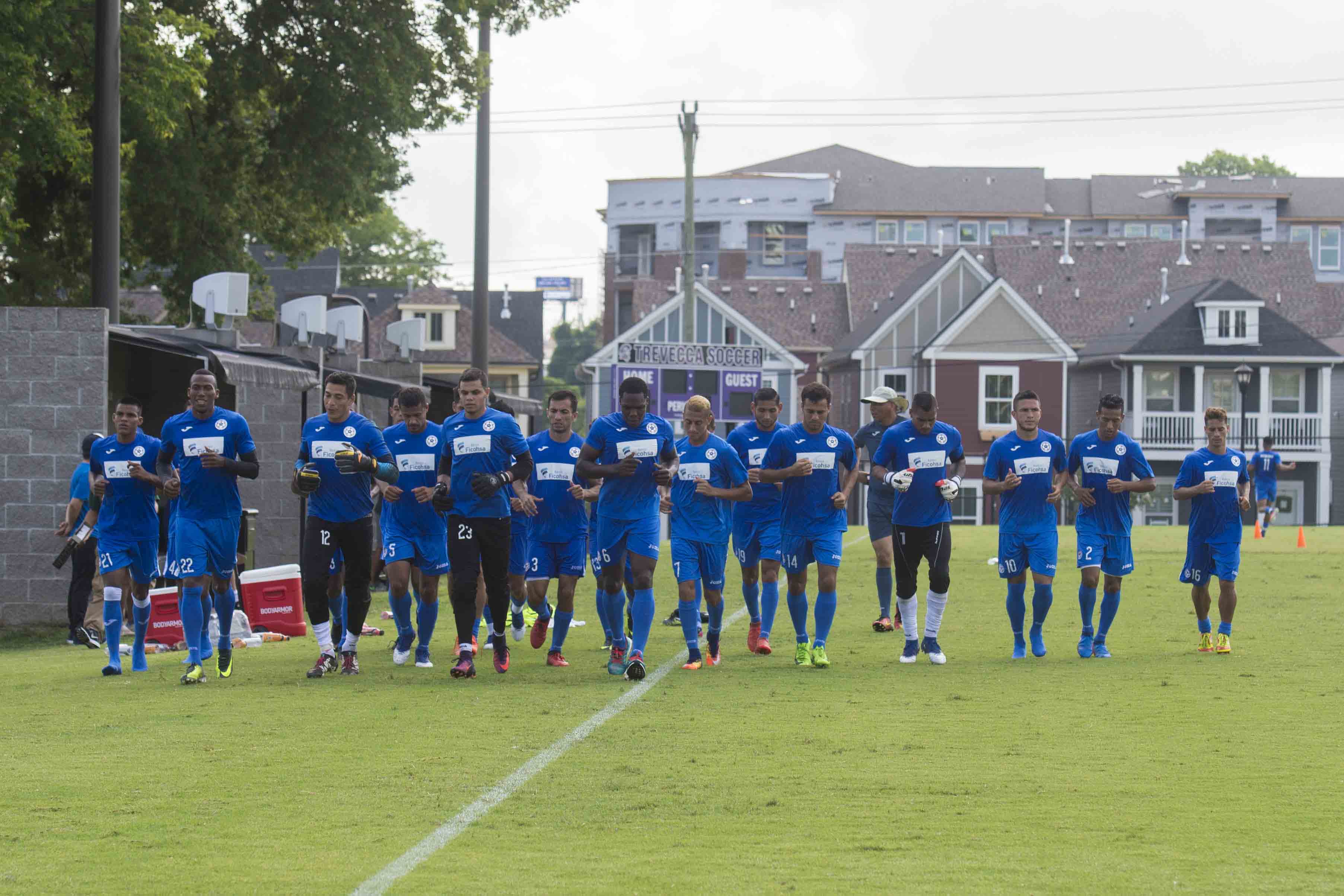 Copa Oro, Copa Oro 2017, Selección Nicaragüense de Futbol, Azul y Blanco