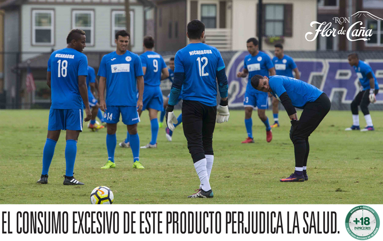 Copa Oro, Copa Oro 2017, Selección Nicaragüense de Futbol, Azul y Blanco