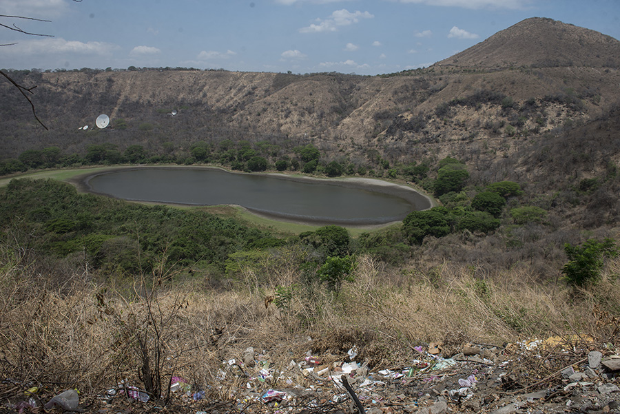 Agonizan lagunas de Managua