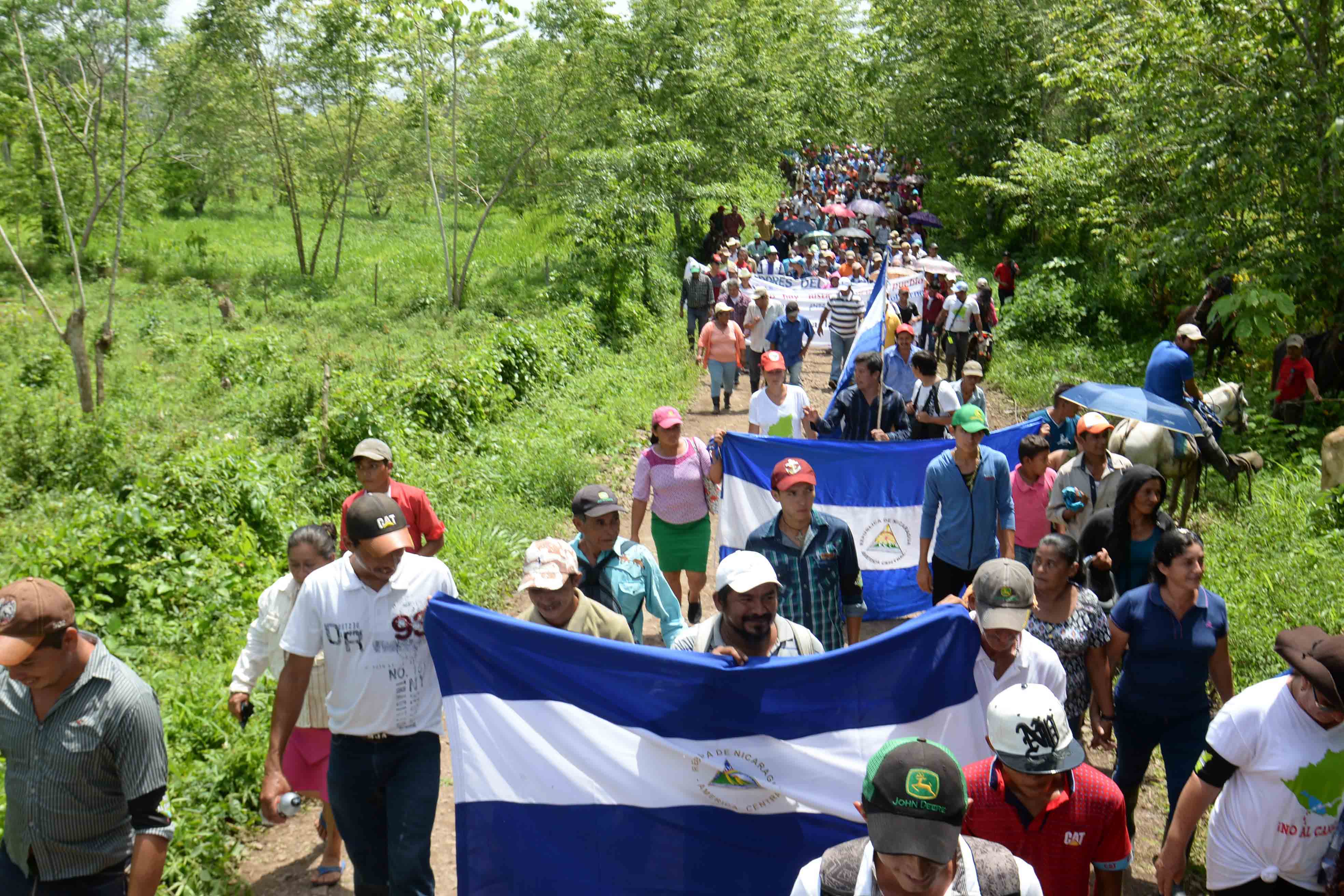 Campesinos anticanal harán marcha 90 en la isla de Ometepe