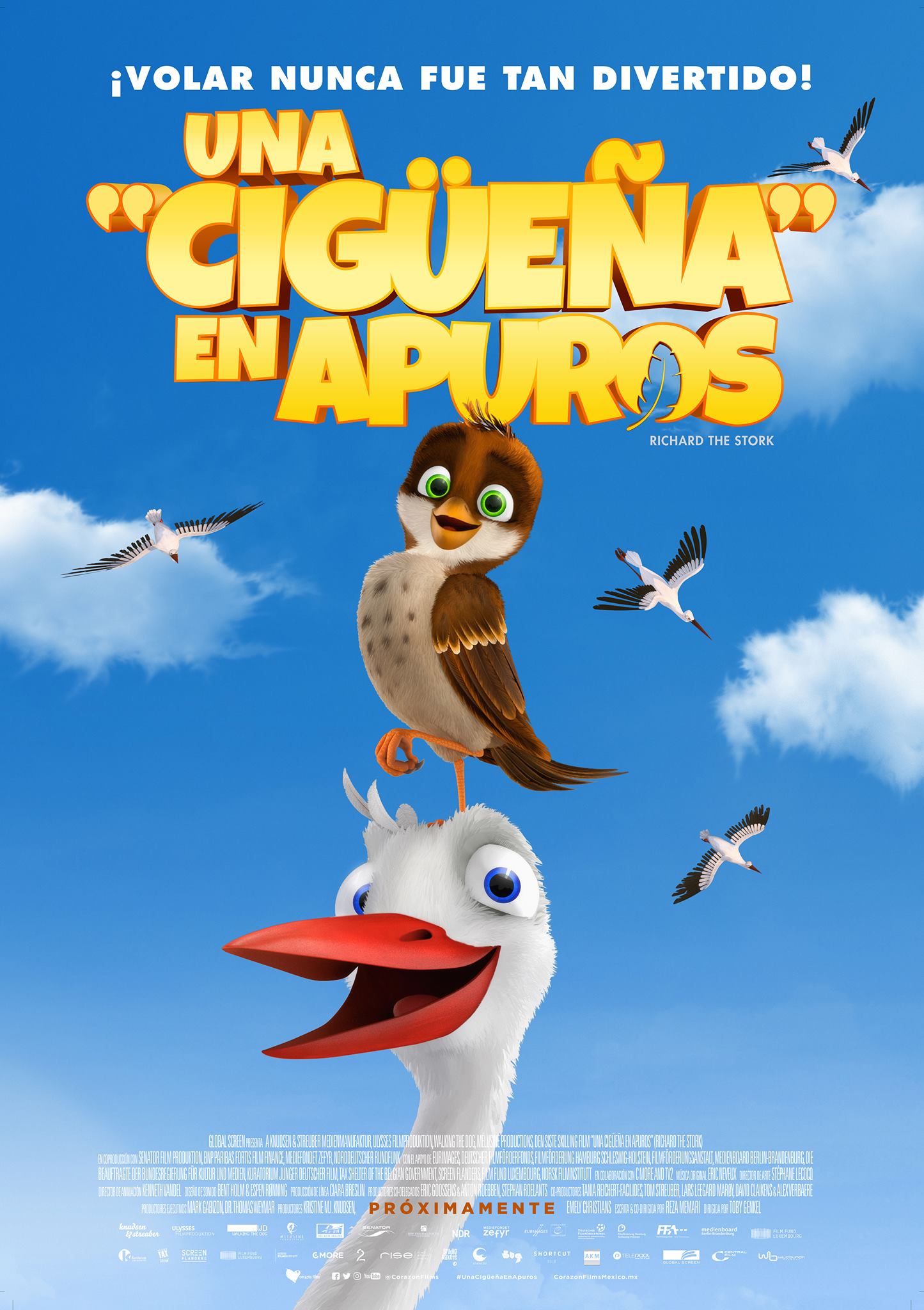 Una “cigüeña” en apuros