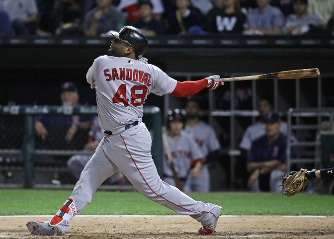 Pablo Sandoval no pudo establecerse con los Medias Rojas de Boston desde sus llegada en 2015. LA PRENSA/AFP/GETTY IMAGES NORTH AMERICA/JONATHAN DANIEL