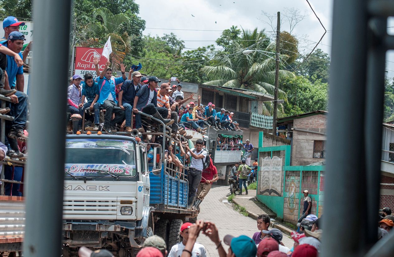 Defensores de derechos humanos critican intimidación a marcha campesina en Jinotega