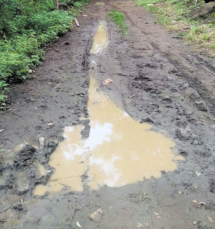 Pobladores piden adoquinado en Santa Lucía, Boaco