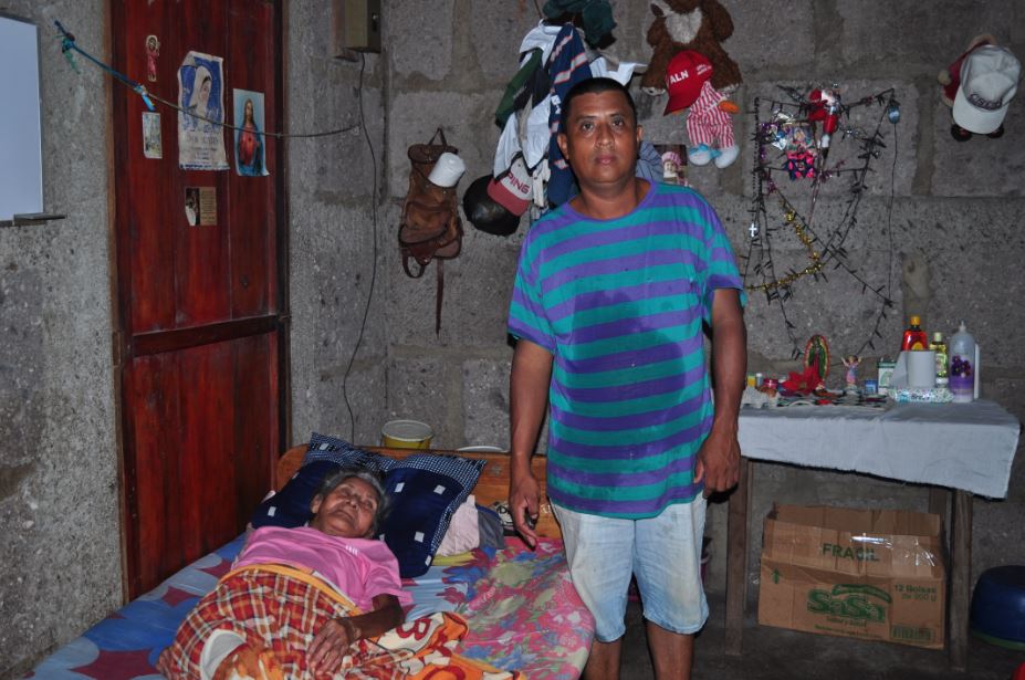 Tras quedar confinada a una cama, ciudadana de Boaco enfrenta grandes dificultades