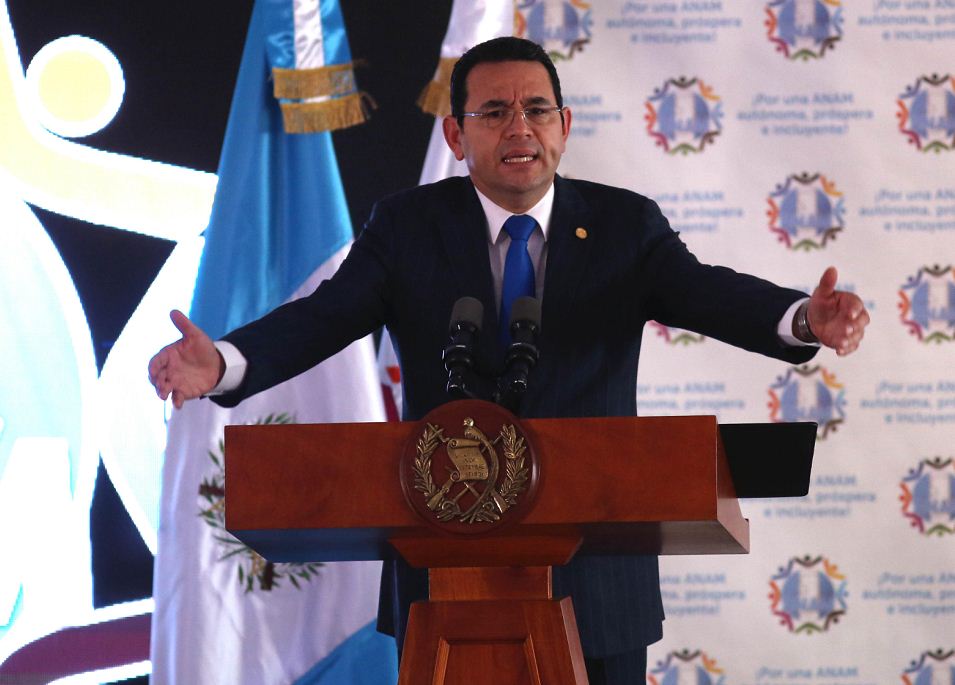 Presidente de Guatemala, Jimmy Morales, rechaza pagar sus gastos personales