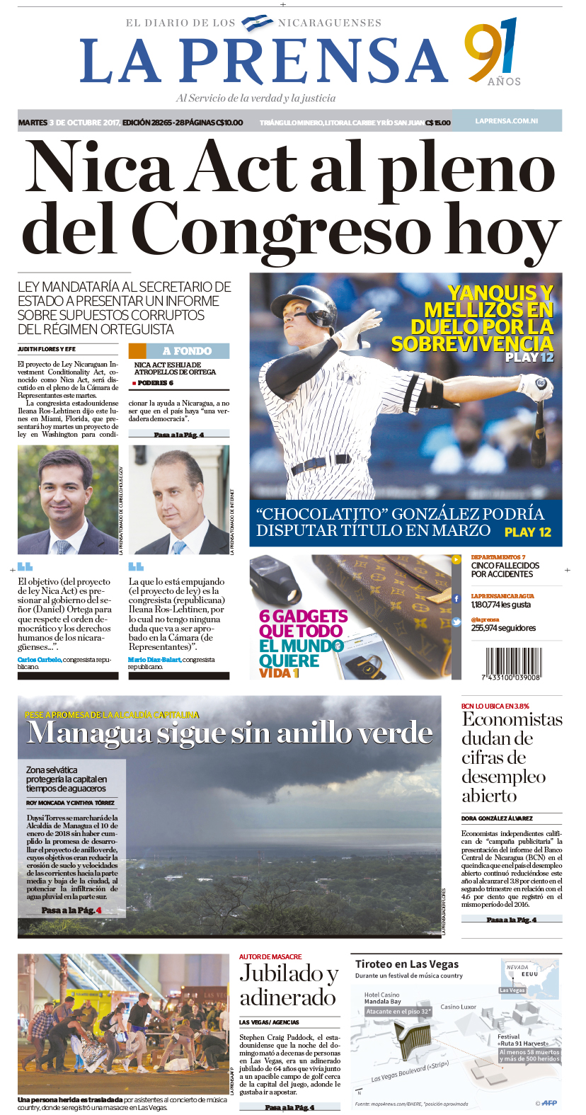 Portada impresa 3-10-2017