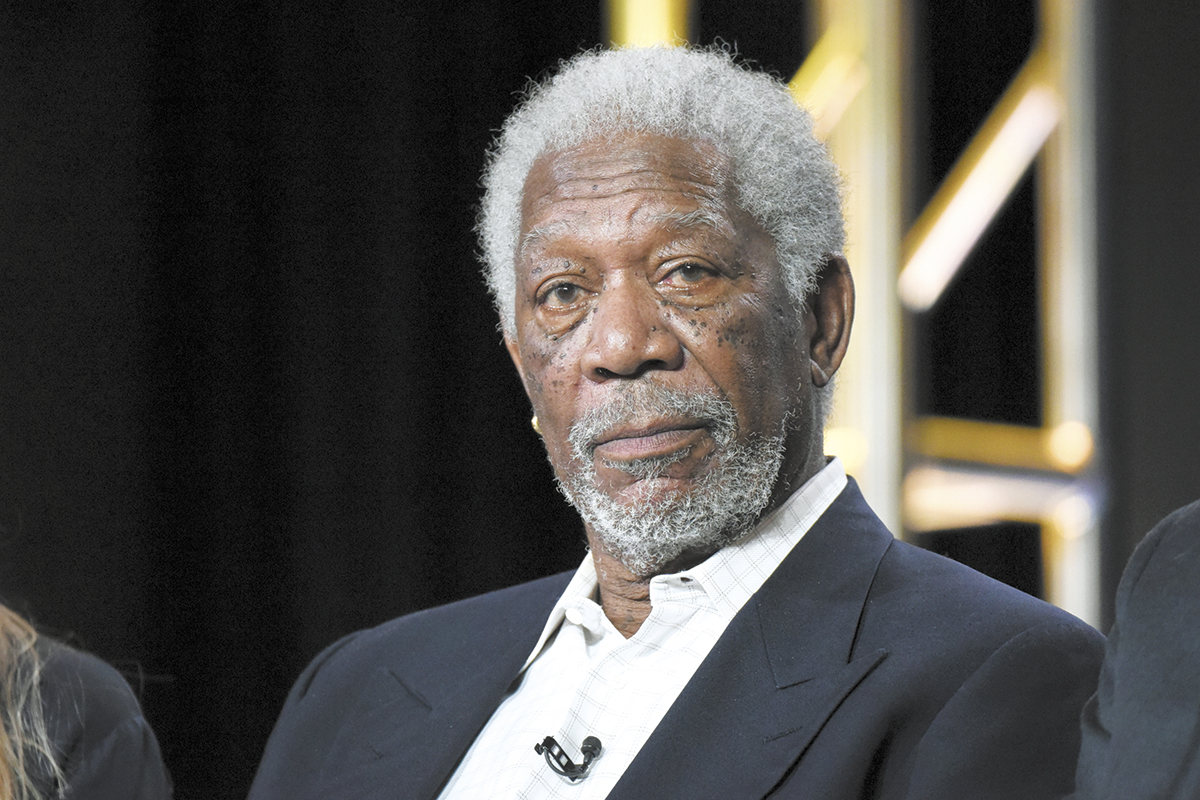 Morgan Freeman en la piel de Colin Powell, el ex secretario de Estado de EE.UU.