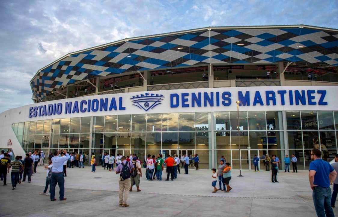 Este jueves, Daniel Ortega realizó un acto inaugural del nuevo Estadio Nacional Dennis Martínez. LA PRENSA/Carlos Valle