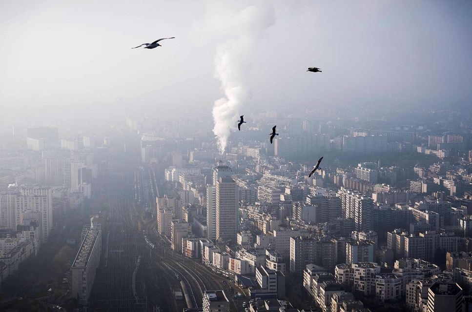 La concentración de dióxido de carbono en la atmósfera alcanzó niveles récord