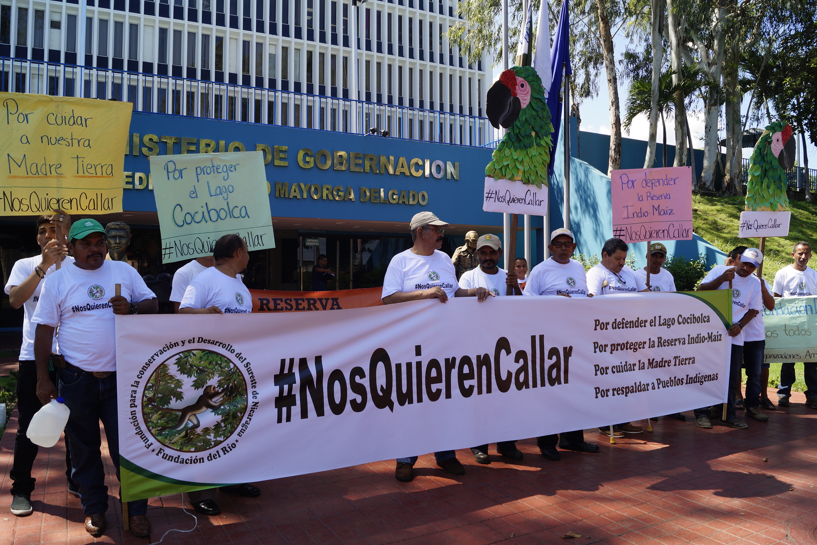 Hostigamiento y persecución orteguista contra oenegé Fundación del Río