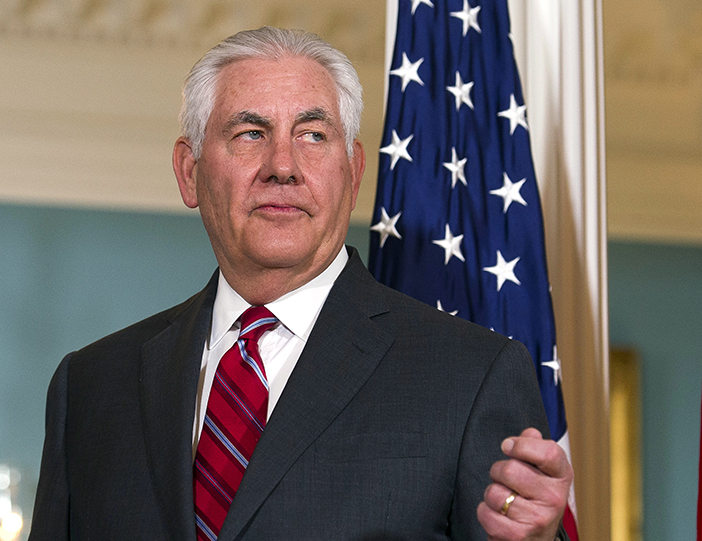 Rex Tillerson peligra en su cargo de secretario de Estado de los EE. UU.