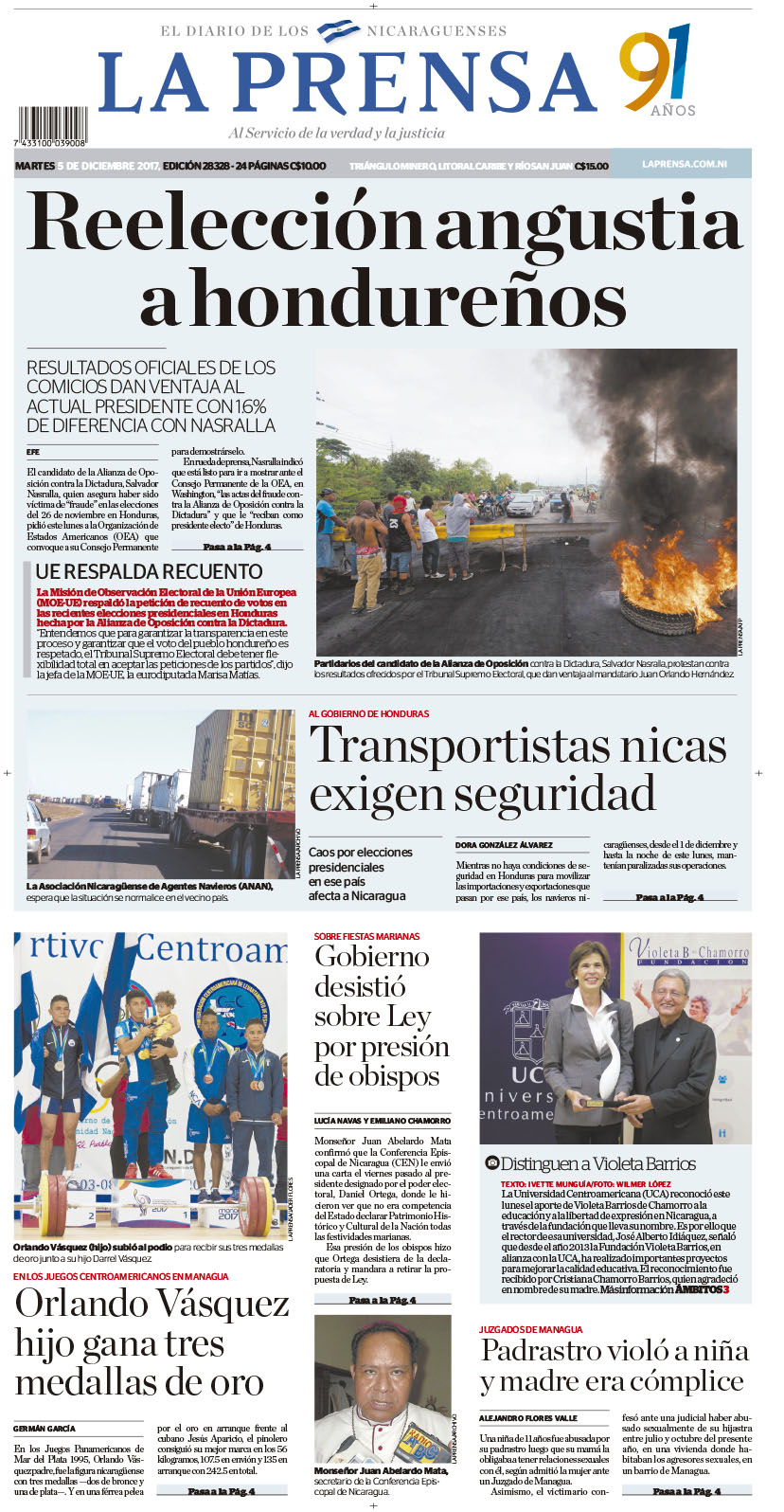 Portada impresa 05-12-2017