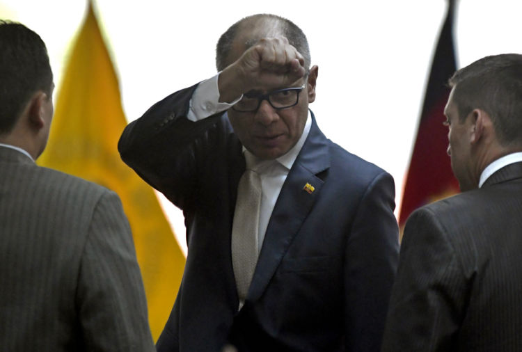 Justicia avala un juicio político contra Jorge Glas, vicepresidente de Ecuador
