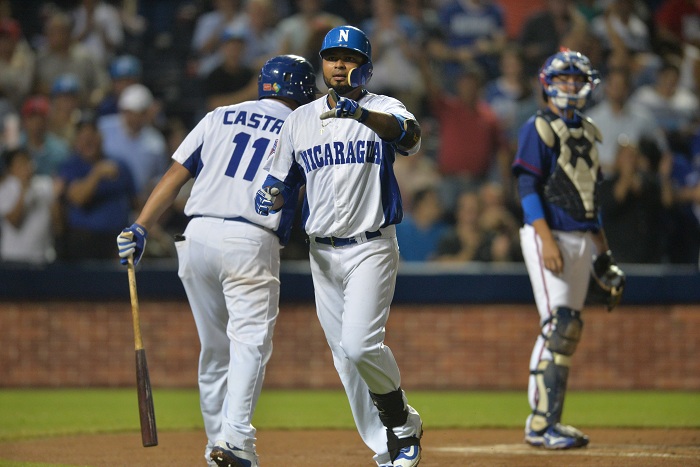 El nicaragüense Elmer Reyes jugará por primera vez en la Liga Mexicana de Beisbol, con los Olmecas. LA PRENSA/JADER FLORES