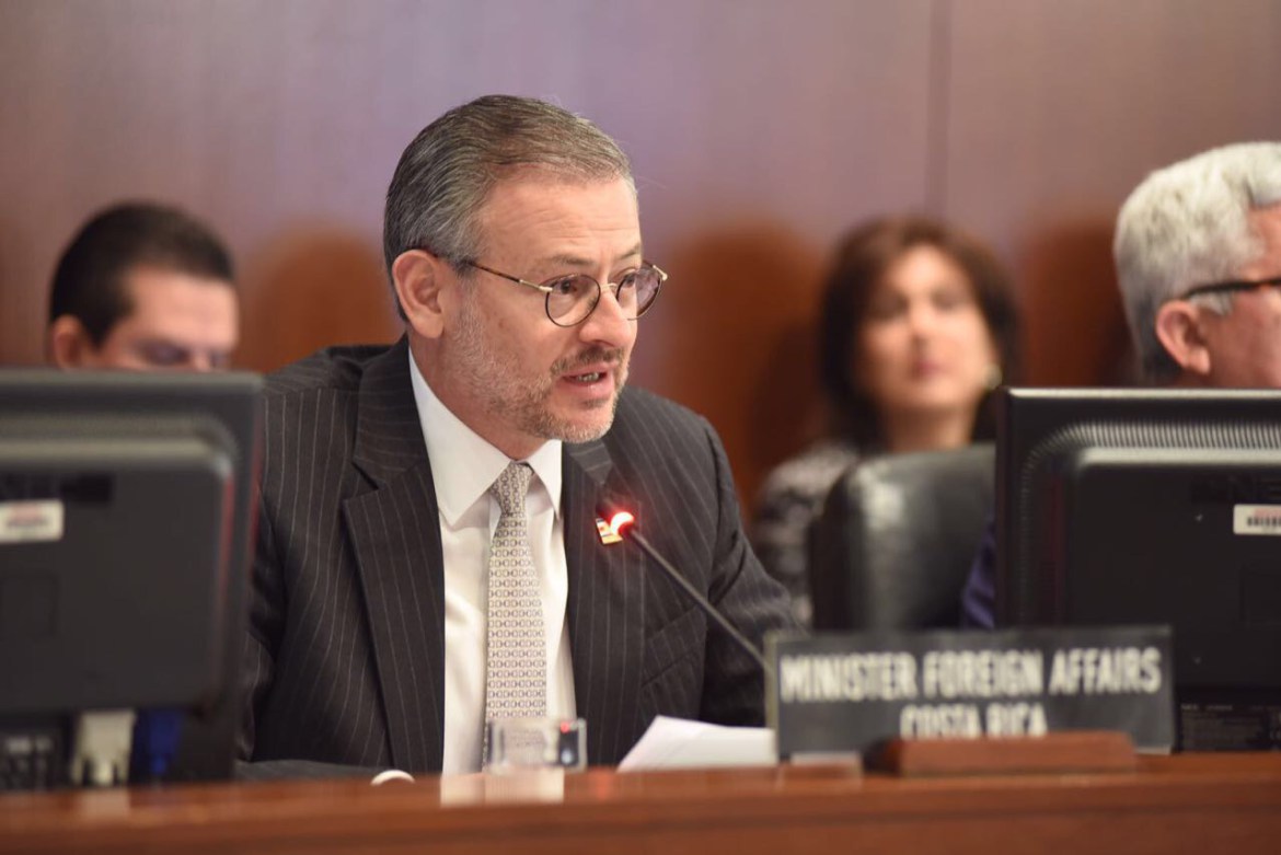 Costa Rica desea mejorar relaciones con Nicaragua, según canciller Manuel González