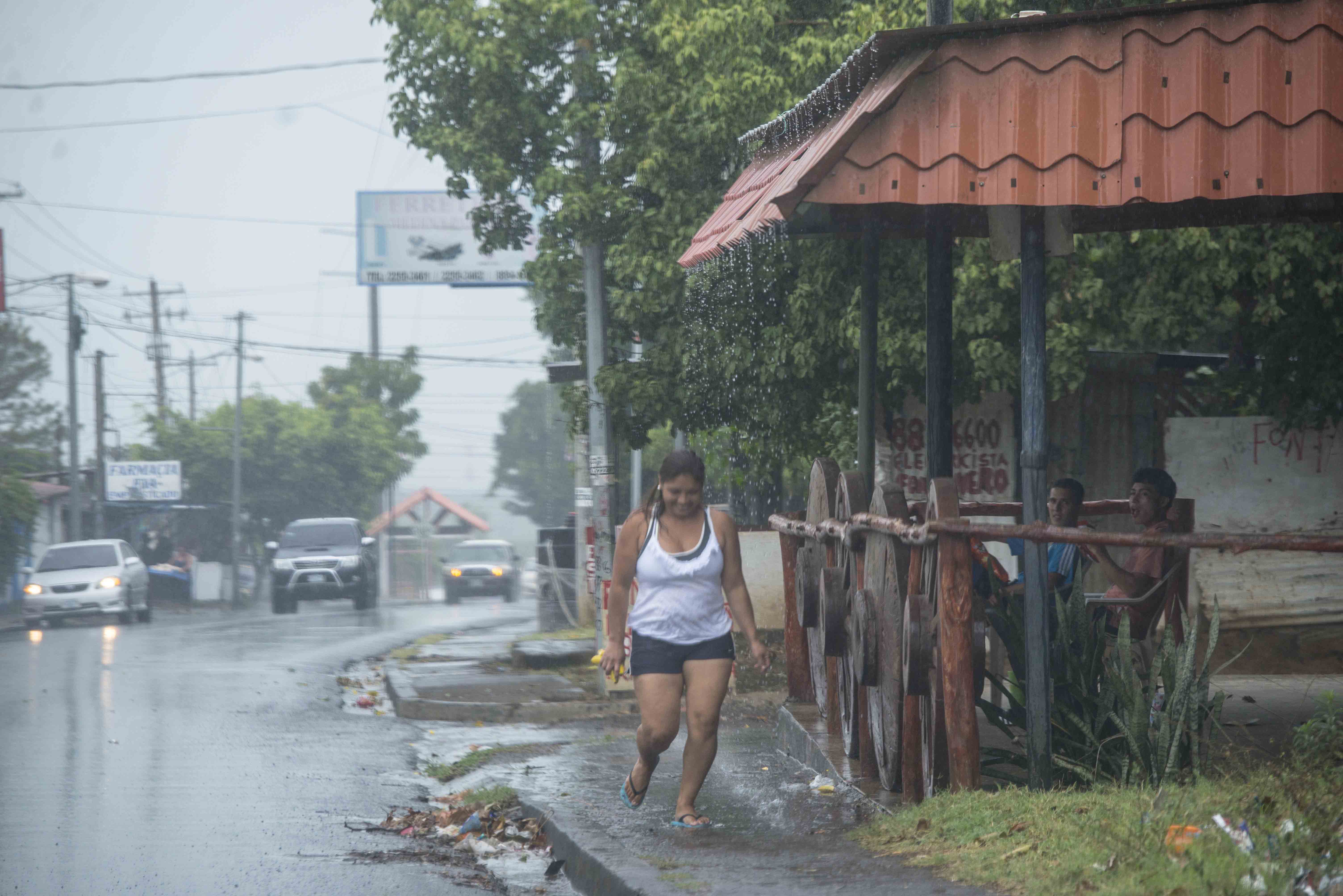 Se esperan lluvias más fuertes en la zona central de Nicaragua