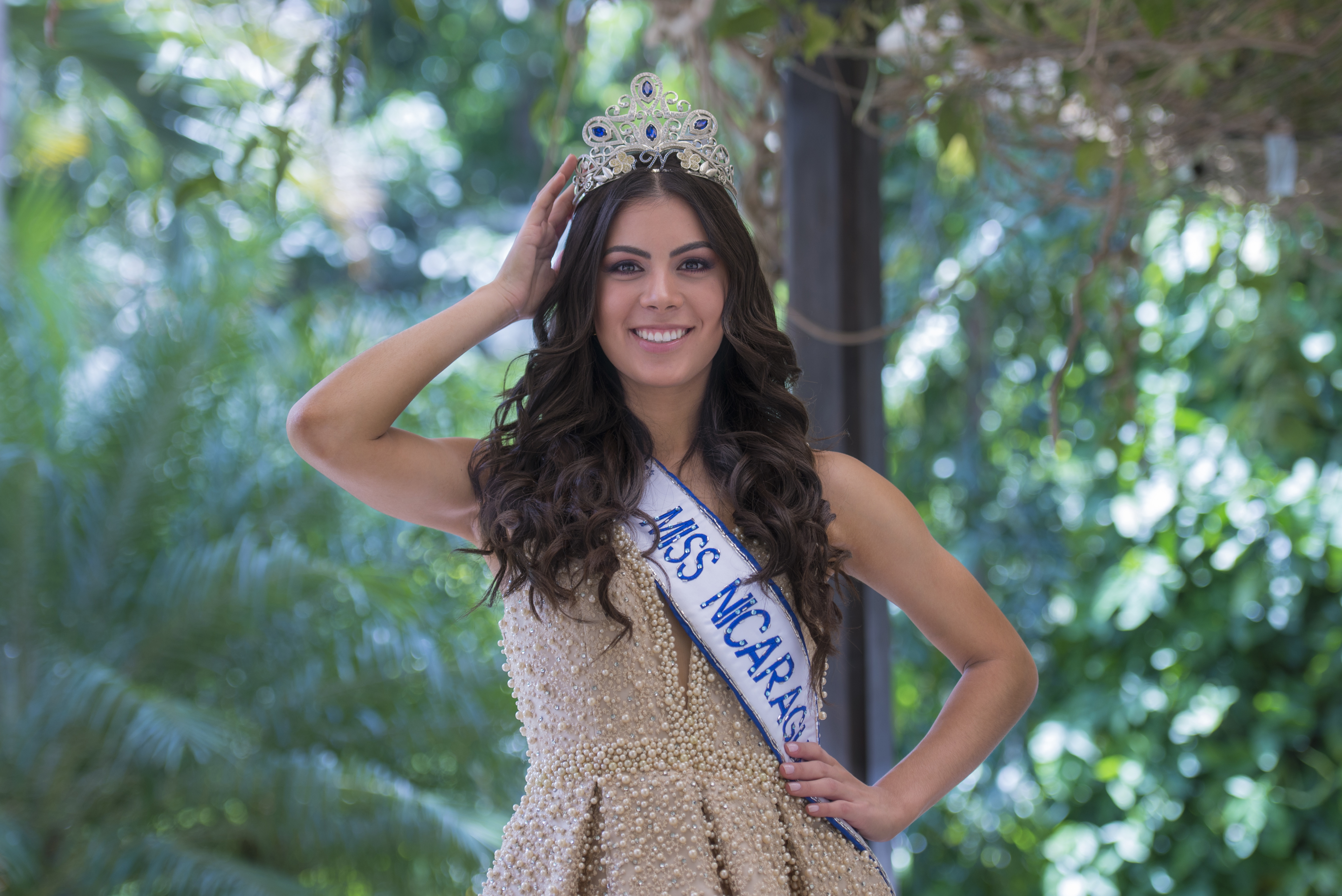 Adriana Paniagua, la nueva Miss Nicaragua