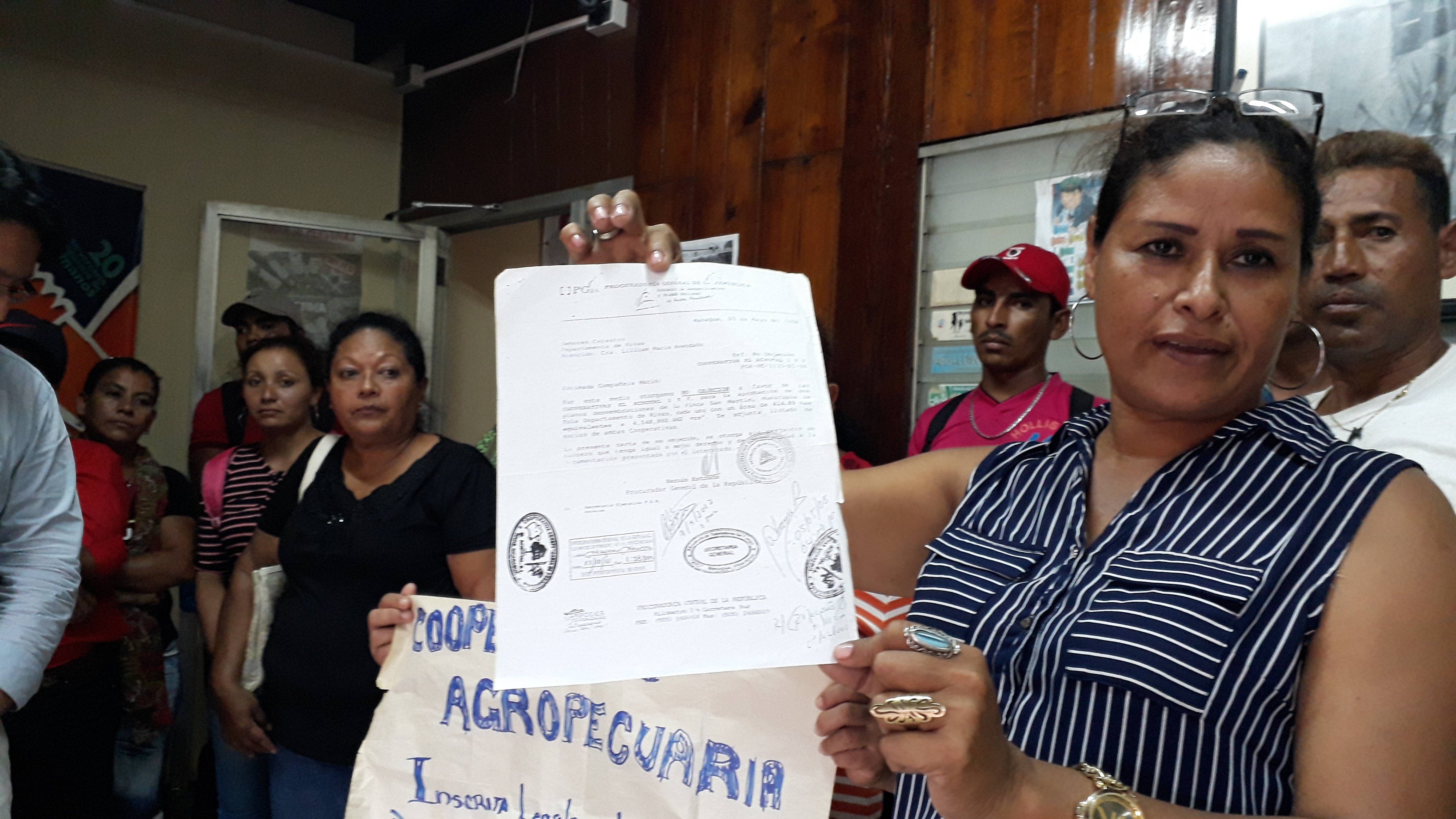 Socios de cooperativa denuncian conflicto de propiedad en Rivas
