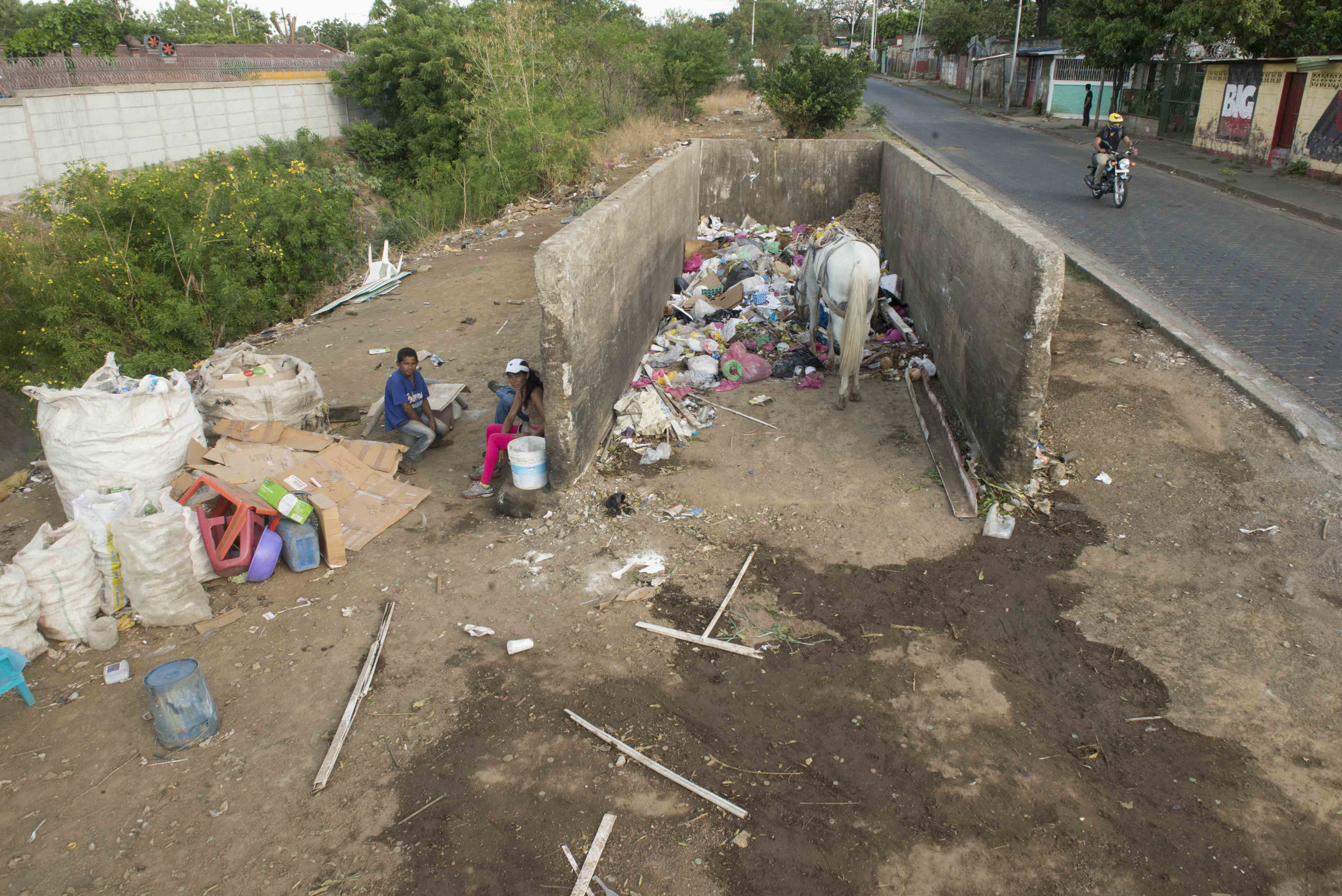 De por qué es difícil tener control de la basura en Managua
