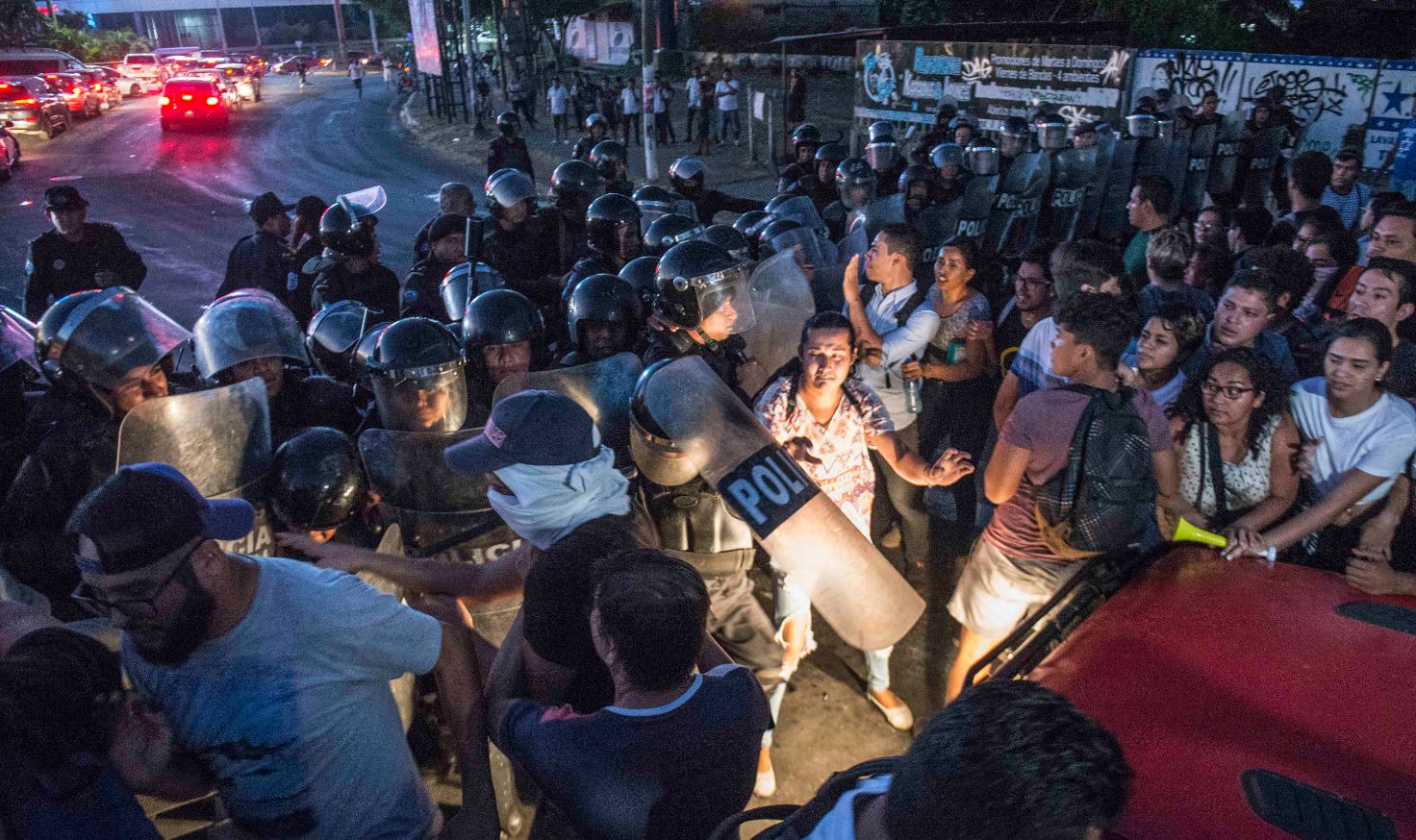 protestaCaminodeOriente