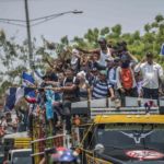 En imágenes | Movimiento Campesino llega a Managua para participar de la peregrinación por la paz