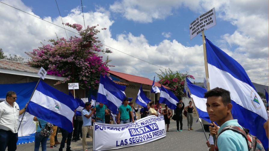 Ocotal y Matagalpa no desisten de protestar