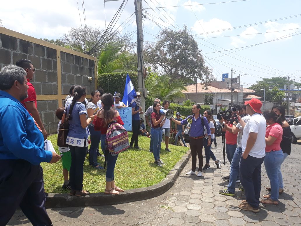 Pobladores y universitarios autoconvocados exigen al Cosep un paro nacional