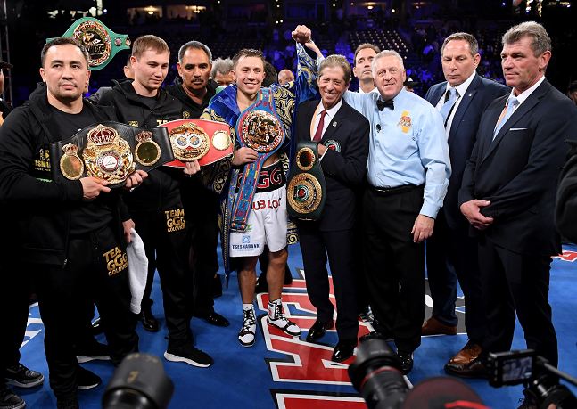 Golovkin fulmina a Martirosyan y festeja veinte defensas en peso mediano