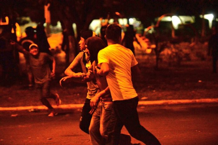 Varios heridos tras represión policial a manifestantes en Catarina, Masaya