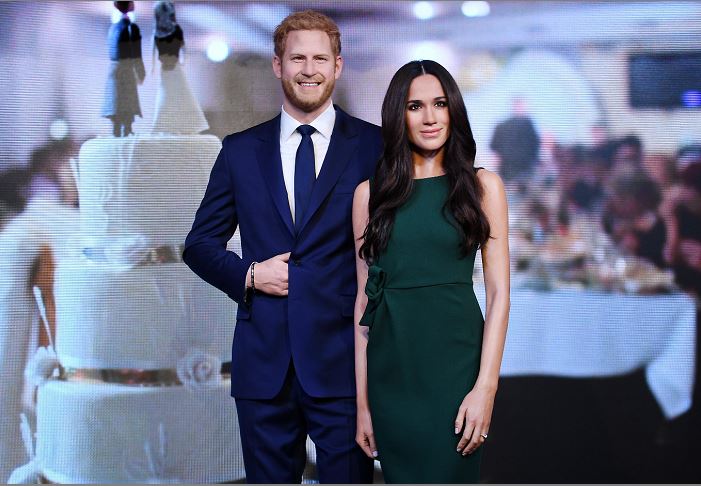 Meghan Markle y el príncipe Enrique ya tienen su figura de cera