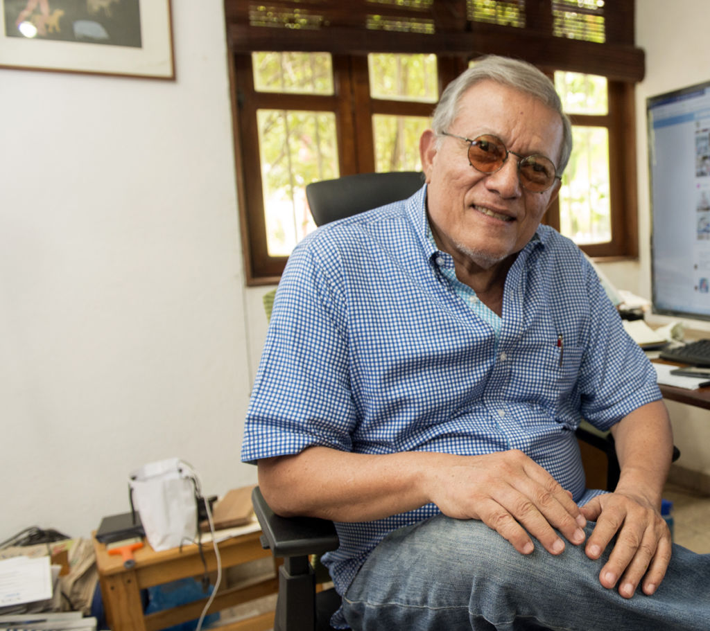 Óscar René Vargas, sociólogo y cofundador del FSLN. LA PRENSA / Uriel Molina.